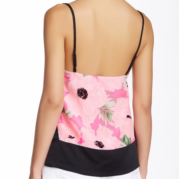 French Connection | Floral Poppy Silk Camisole - Picture 2 of 6